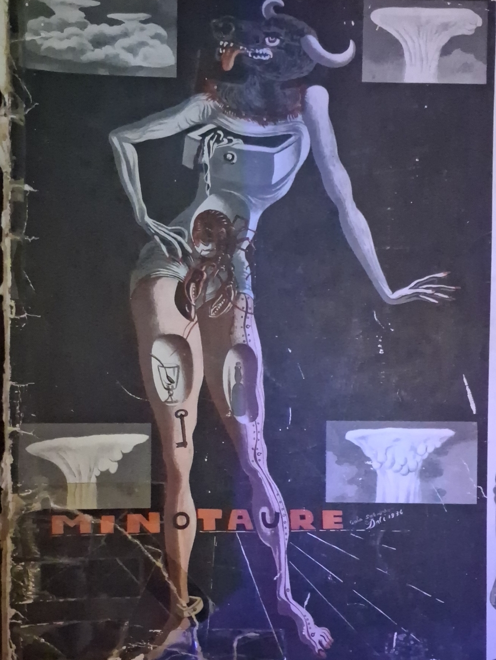Rare IssueNo 8 1936   Original First Copy! Surreal Minotaure Art Print Magazine